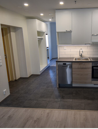 Keittiön ja huoneiston remontointi